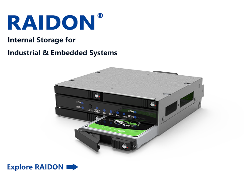 Internal Storage for Industrial & Embedded Systems